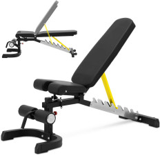 Ο πάγκος φτάνει στον πάγκο ρυθμιζόμενο για ασκήσεις έως 150 kg