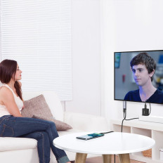 Adapter adapter tip C - HDMI 4K + USB tip C PD za MacBook PC 1.8m siva