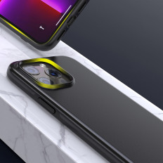 Caso para iPhone 13 Pro Max MFM Caso Anti-Drop Preto