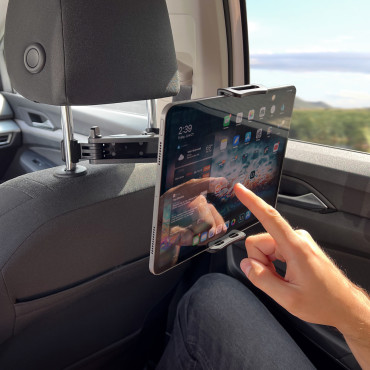 Titular de encosto de tablet ou telefone preto