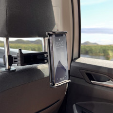 Tablet Nackstödshållare eller svart telefon
