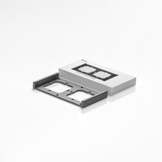 Dvojitý montážní rám pro instalaci přepínačů stěny M5-80