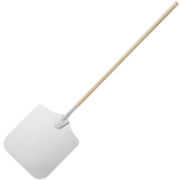 Square pizza shovel with...