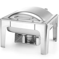Dishwater for Paste Candle Satinated Steel GN 1/2