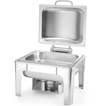 Dishwater pastas sveču satītētu tērauds GN 1/2