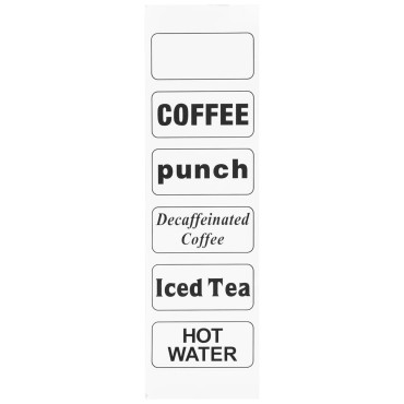 Catering-Thermoskanne mit einem Klopfen von kalten und heißen Getränken 7 Liter