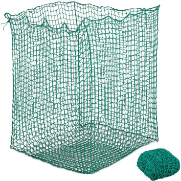 Mesh auf Heu in Ballen...