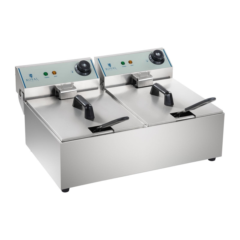 Dubultā 2x5l elektriskais friels