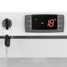 Pakastimen vaatekaappi lasitettu pakastin 7 hyllyt 380 l 425 W - valkoinen