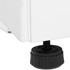 Sügavkülmik kapp klaasitud sügavkülmik 7 riiulid 380 L 425 W - valge