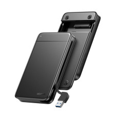 SSD HDD 2.5 '' SSD HDD-Gehäusetasche. SATA eingebautes USB-Kabel