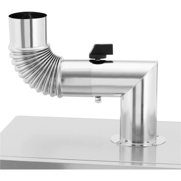 Rökning Rostad Roast 6 Grates 20 krokar 113 l