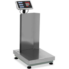 Lagringsplattformskala med ryggstöd 40 x 50 cm LCD 150 kg / 0,01 kg