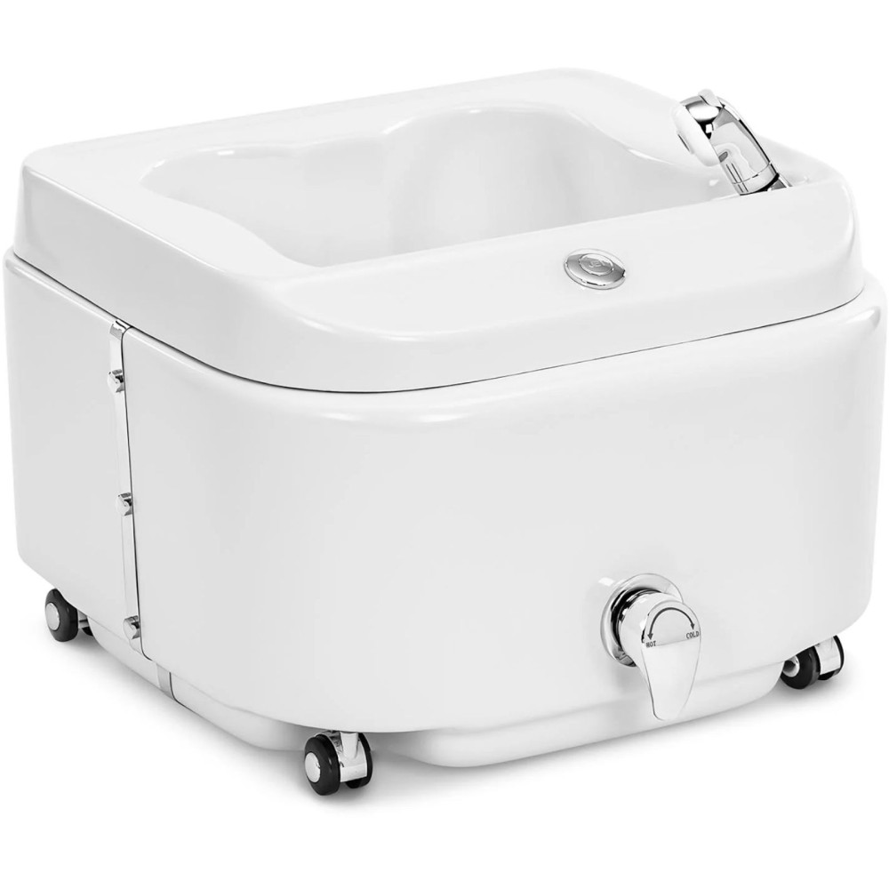 Padikel gepolsterte Polsterung mit Hydromassage und Dusche auf Rädern 60 W