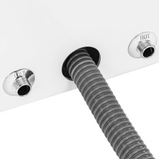 Padicure Padded Padding med hydromassage och dusch på hjul 60 W