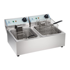 Double electric fryer 2x5L