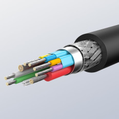 Adapter Adapter OTG-kabel med USB 3.0 på USB-C - Svart