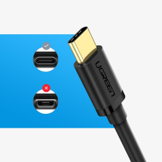 Προσαρμογέας προσαρμογέα OTG καλώδιο με USB 3.0 σε USB-C - Μαύρο