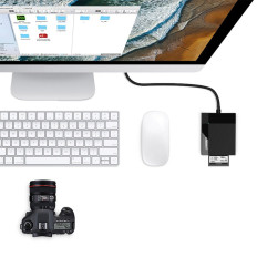 SD / MICRO SD / CF / MS READICKÁ KARTA / MSB 3.0 1M Plug - Black