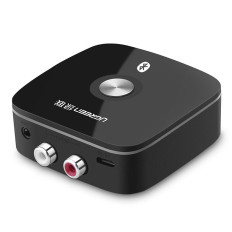 Bluetooth Audio AudiPter 5.1 APTX 2RCA σε 3,5 χιλιοστά μίνι Jack - Μαύρο