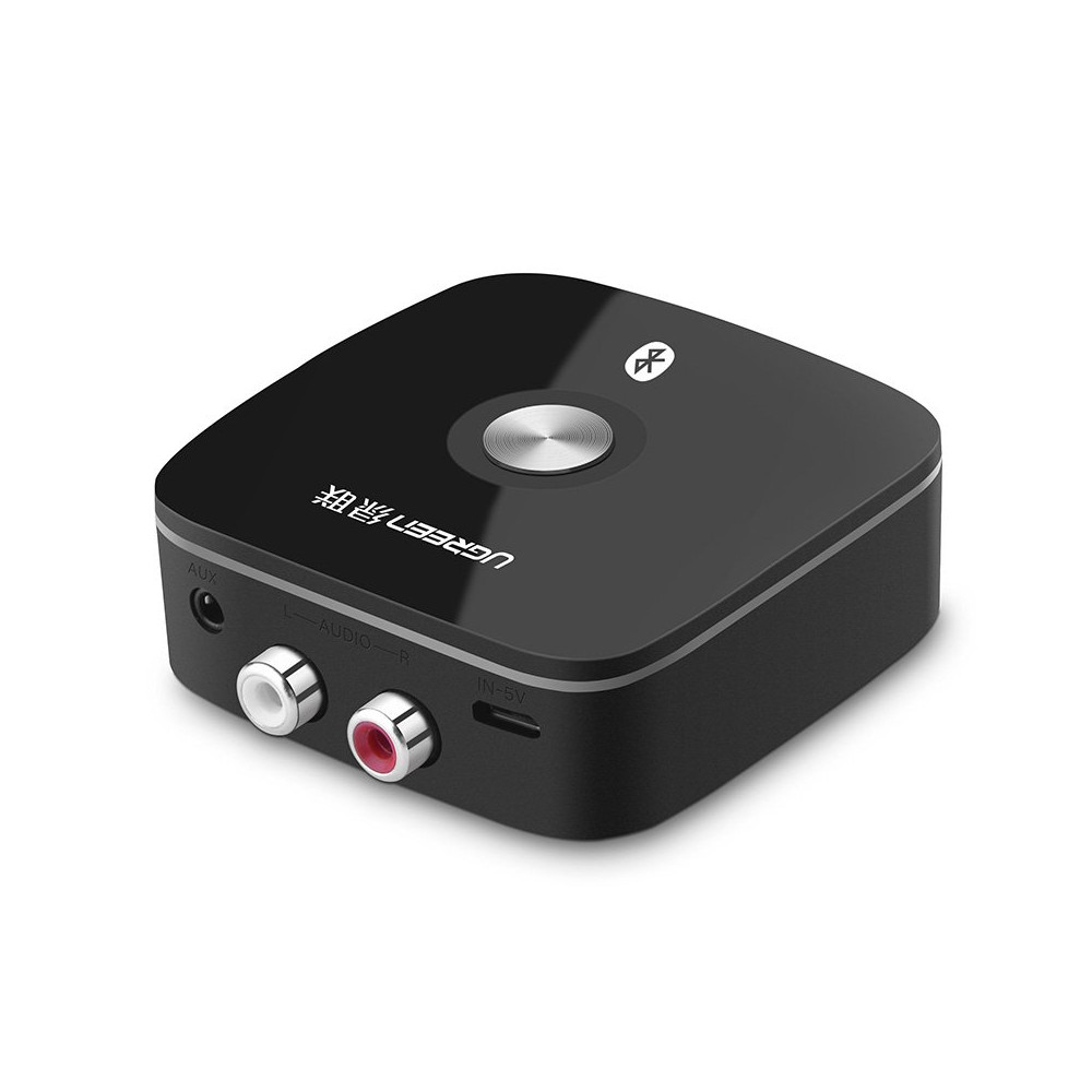 Bluetooth Audio Audipter 5.1 Aptx 2RCA na 3,5mm Mini Jack - črna