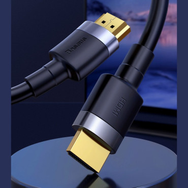 Cabo HDMI 2.0 4K 60Hz 3D 18 Gbps 3m - Preto
