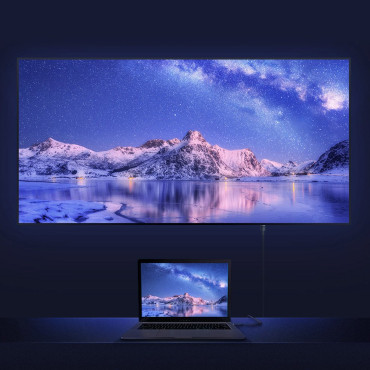 Cabo HDMI 2.0 4K 60Hz 3D 18 Gbps 3m - Preto