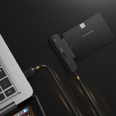 Adapter HDD SSD 2.5 'SATA III 3.0 draivi adapter USB-us black