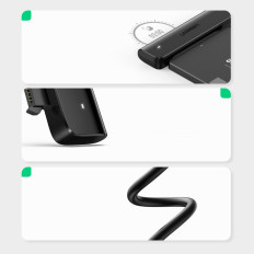 Adapter HDD SSD 2.5 '' SATA III 3.0 Drivadapter på USB-C - Svart