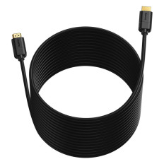 Kabelio HDMI kabelis 2.0 4K 30Hz 3D HDR 18Gbps 8m - juoda