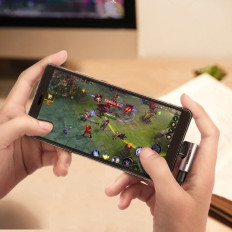 Kaapelikanava, jossa sivu USB-C-pistoke USB-C-pikakorvaus 1m - harmaa