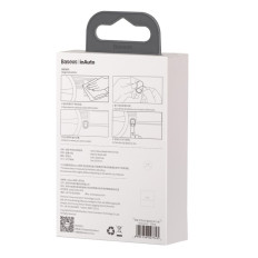 Autoadesivo Automobile Hanger Maniglia Car Automobile Casa sulla parete grigia - Set di 2 pezzi