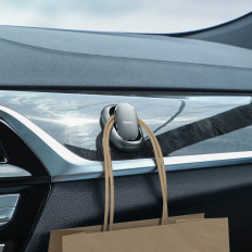 Självhäftande bilhängare Handtag Bilbil Hem på Grå Vägg - Set av 2st