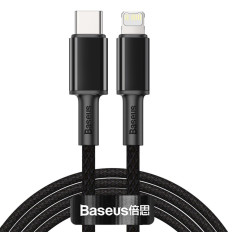 K iPhone kabelį į iPhone USB-C - Lightning Fast 20 20W 2m - juoda