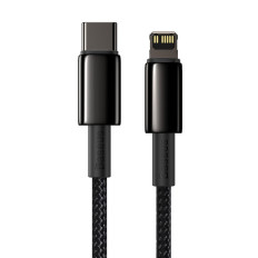 Kabelkabel för iPhone USB-C - Lightning Quick Loading 20W 2M - Hela Black