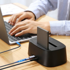 Adapter Adapter Plug iz USB-C na USB-B na diskovni tiskalnik - siva