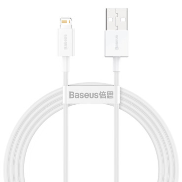Superior cable for iPhone USB-Lightning 1.5m - λευκό