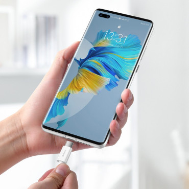 Superior USB kábel - USB-C 66W 6A 1M - biela