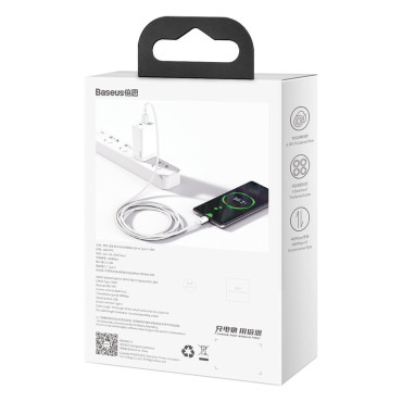 Kabel-Superior-USB-Kabel - USB-C 66W 6A 2M - Weiß