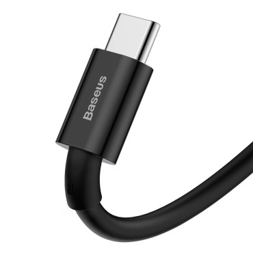 Kabel Superior-kabel för Huawei USB - USB-C 11V / 6A Super CHARGE 2M - Svart