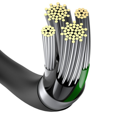 Cable de cable para iPhone USB - Lightning 2m - Blanco