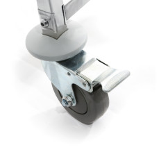 Carrinho de aço para transportar uma folha de padaria 15 x 60x40cm - Hendi 810651