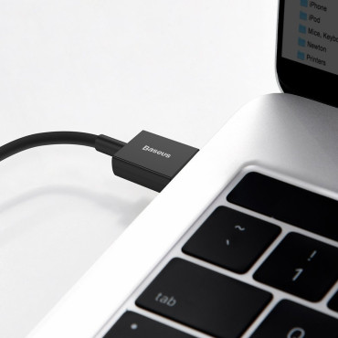 Cable de cable para iPhone USB - Lightning 2m - Blanco