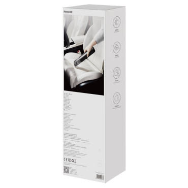 Aspirador de carro sem fio 135W Baseus A3 - Preto
