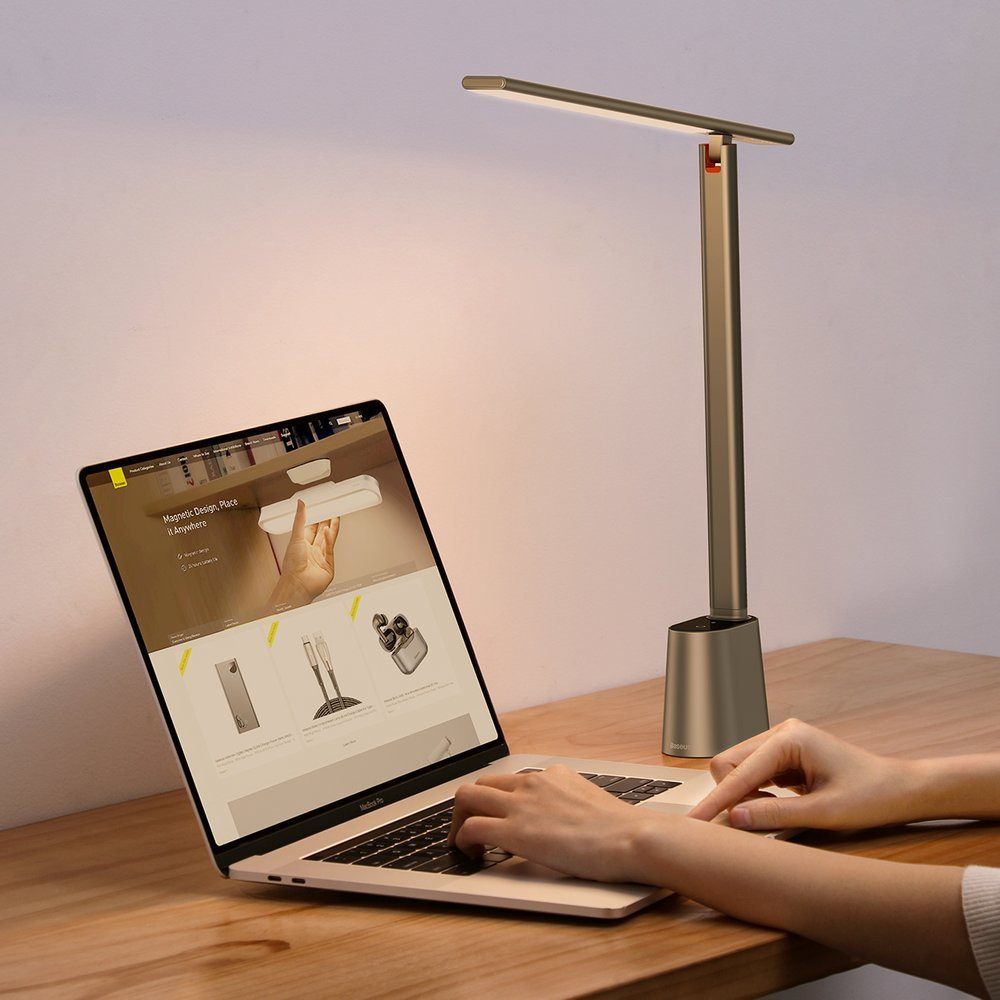 Roupas noite LED inteligente olho sem fio 2200mAh - cinza