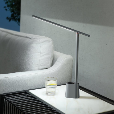 Roupas noite LED inteligente olho sem fio 2200mAh - cinza