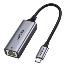Externe LAN RJ45 Netzwerkkarte - USB-C 1 Gigabit Ethernet - Grau