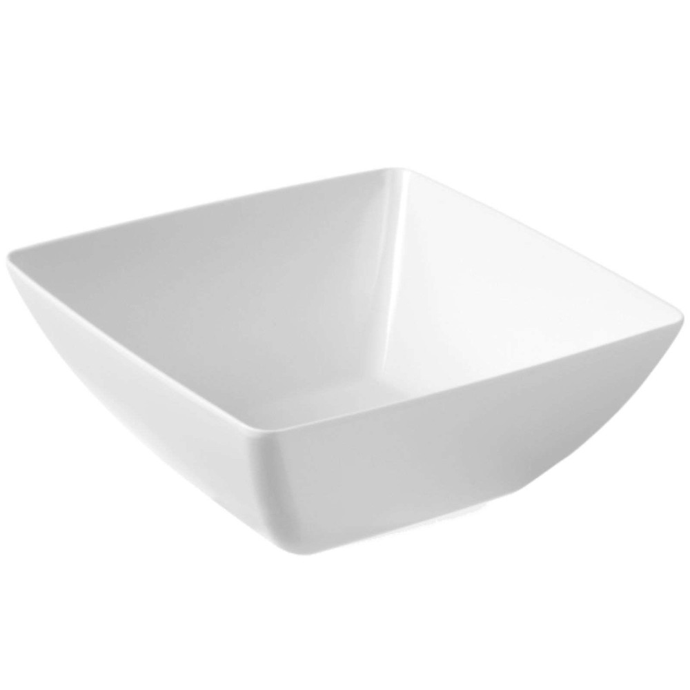 Square Bowl z melaminom za belo hrano 27x27cm