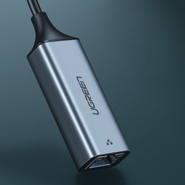 Išorinis LAN RJ45 tinklo kortelė - USB-C 1 Gigabit Ethernet - Gray