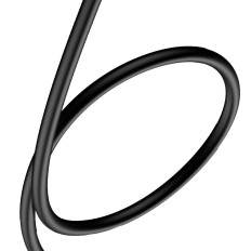 AUX AUX AUX AUX kabel 3.5mm Mini Jack - USB-C 120cm - črna